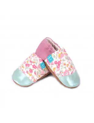Kapcie dziecięce TITOT Pink Daisy