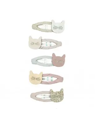 Zestaw spinek CUTE CATS Mimi & Lula