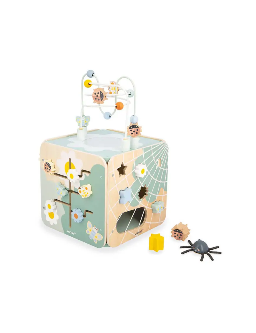 Wielofunkcyjna kostka edukacyjna Sweet Cocoon Janod