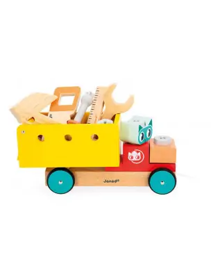 Ciężarówka do ciągnięcia Brico Kids Janod
