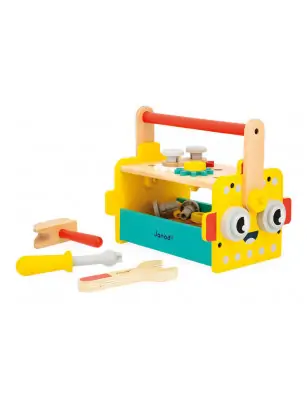 Skrzynka z narzędziami Robot Brico Kids, Janod