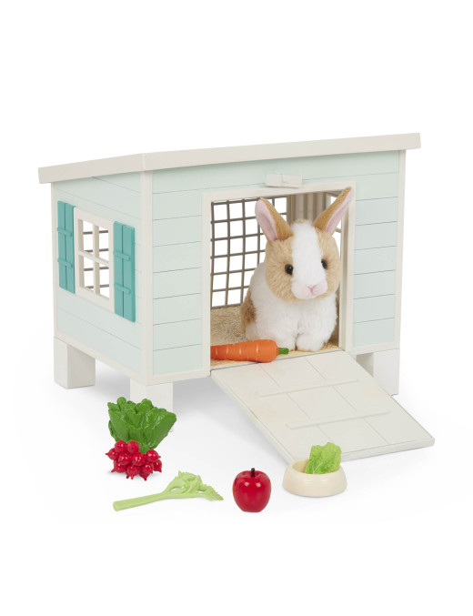 CHATKA z KRÓLICZKIEM i akcesoriami – Bunny Hutch Playset Our Generation