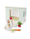 CHATKA z KRÓLICZKIEM i akcesoriami – Bunny Hutch Playset Our Generation CHATKA z KRÓLICZKIEM i akcesoriami – Bunny Hutch Playset Our Generation