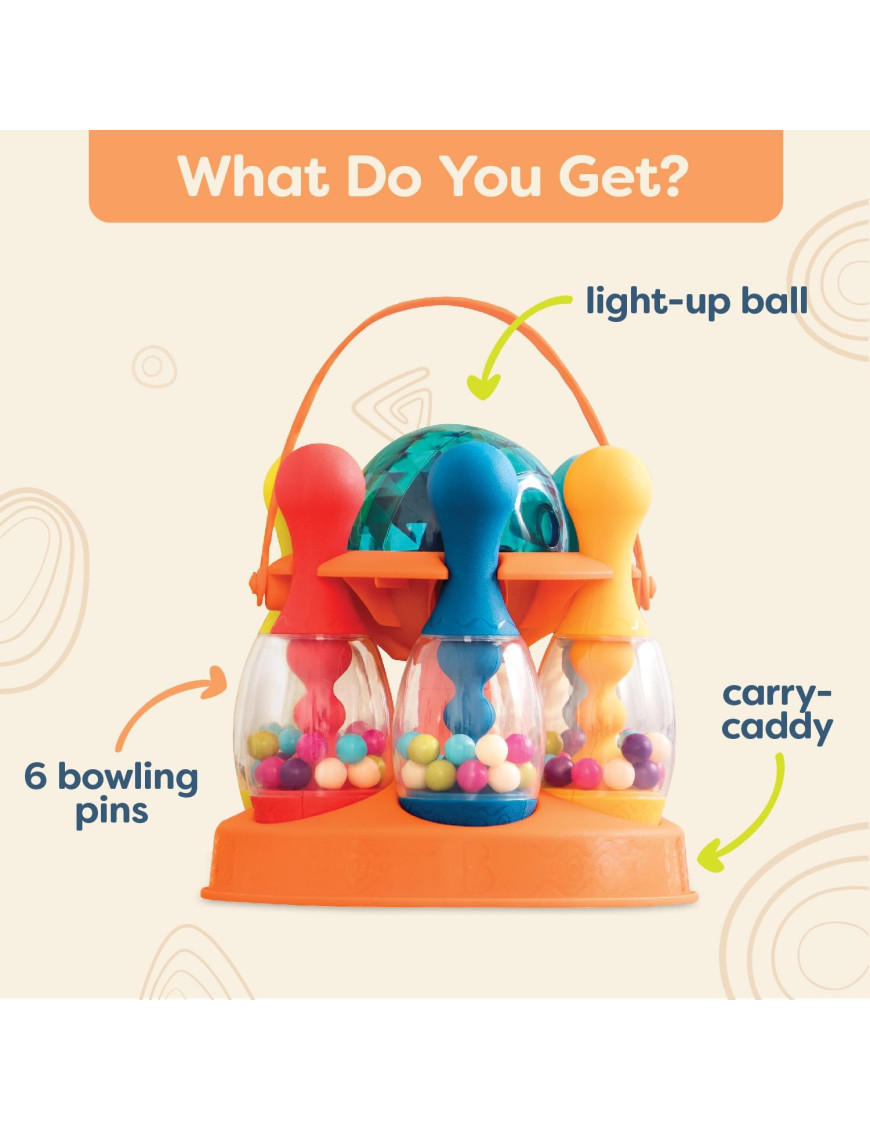 B. Toys, Let’s Glow Bowling – kręgle B. Toys, Let’s Glow Bowling – kręgle