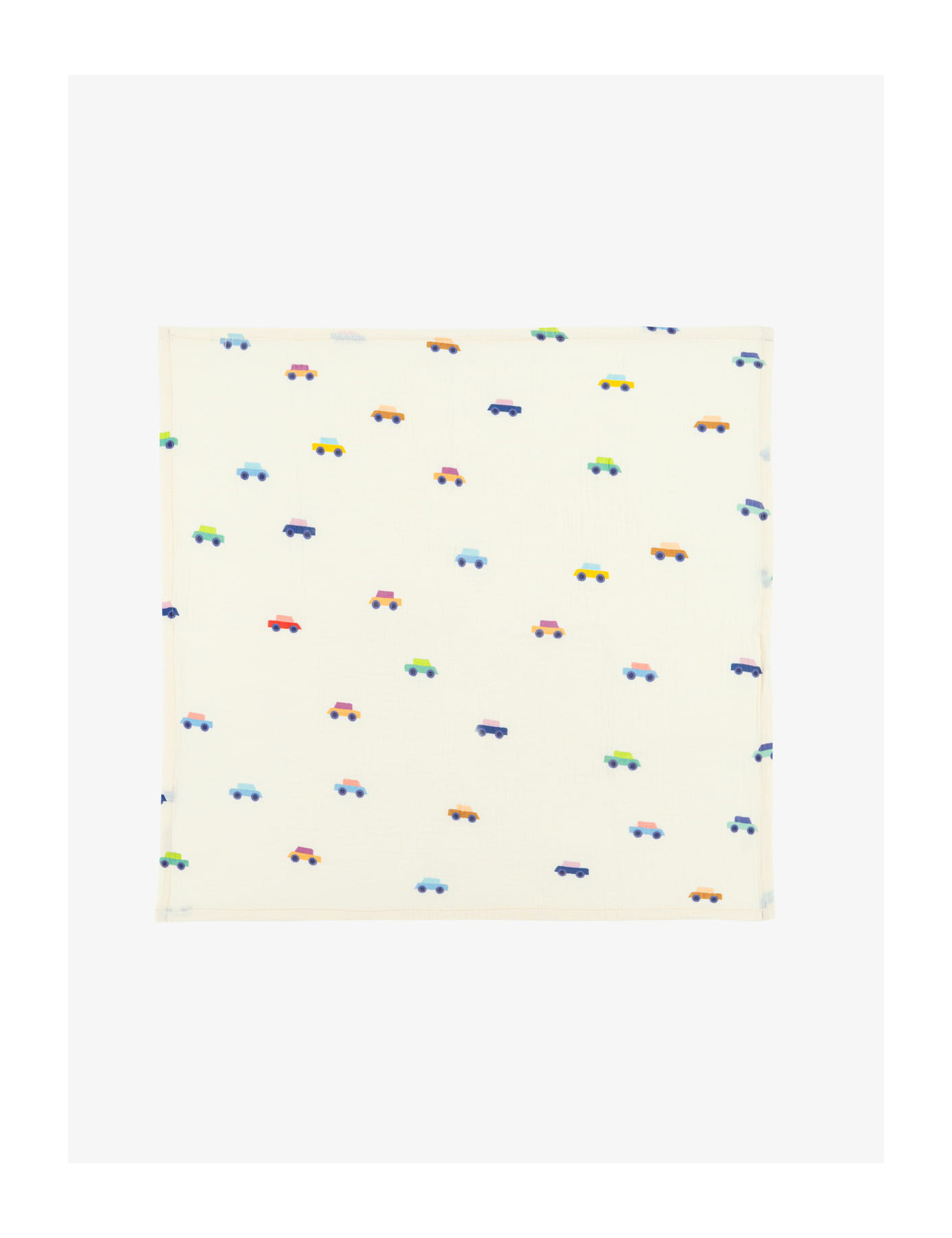 Pieluszka z organicznego muślinu Pierwsze Auto 60 cm x 60 cm Pieluszka z organicznego muślinu Pierwsze Auto 60 cm x 60 cm