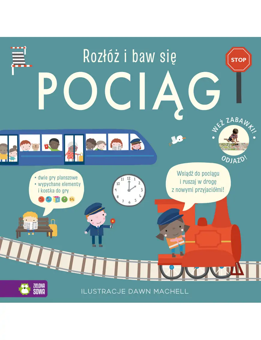 Rozłóż i baw się. Pociąg Zielona Sowa