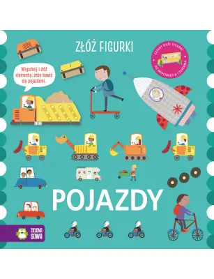 Złóż figurki. Pojazdy Zielona Sowa