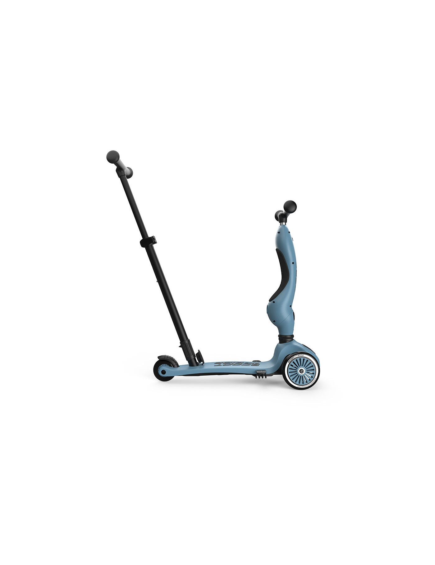 SCOOTANDRIDE Highwaykick 1 Push and Go 2w1 Jeździk i hulajnoga 1-5 lat Steel