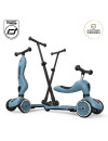SCOOTANDRIDE Highwaykick 1 Push and Go 2w1 Jeździk i hulajnoga 1-5 lat Steel