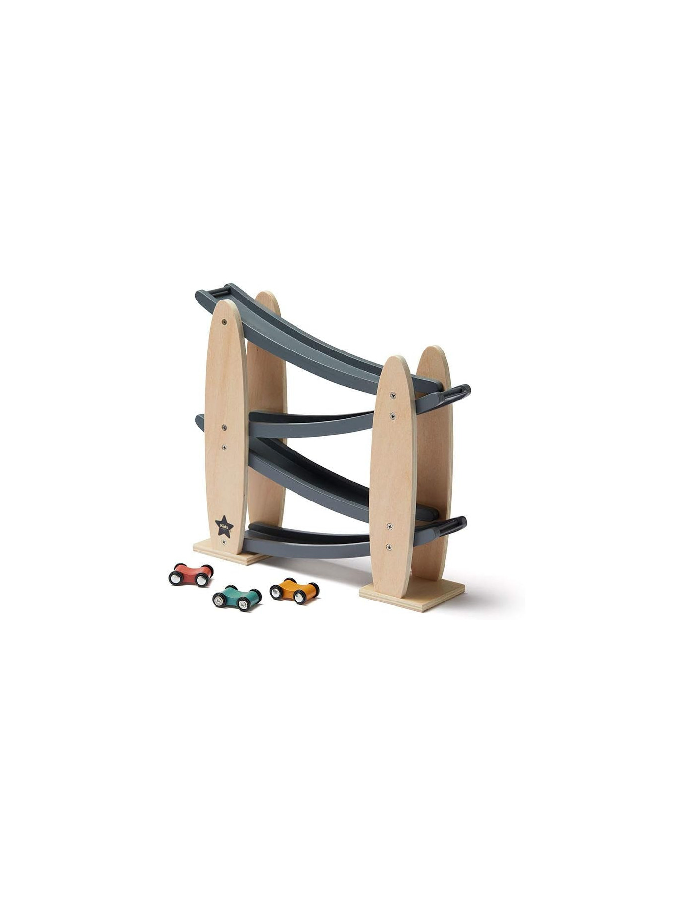 Kid's Concept - Tor samochodowy natural/grey AIDEN Kid's Concept - Tor samochodowy natural/grey AIDEN