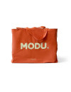 MODU Dreamer set – Kreatywne klocki rozwijające motorykę dużą, pomarańczowy + torba GRATIS!