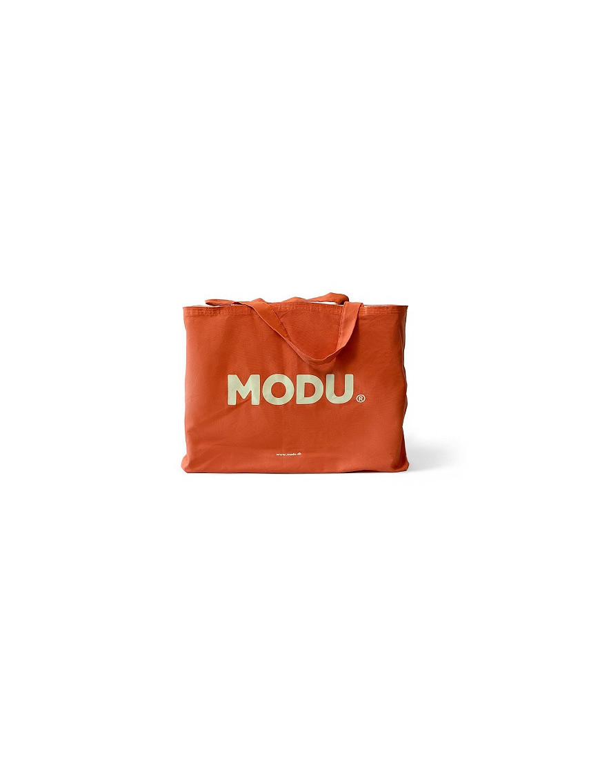 MODU Dreamer set – Kreatywne klocki rozwijające motorykę dużą, pomarańczowy + torba GRATIS!
