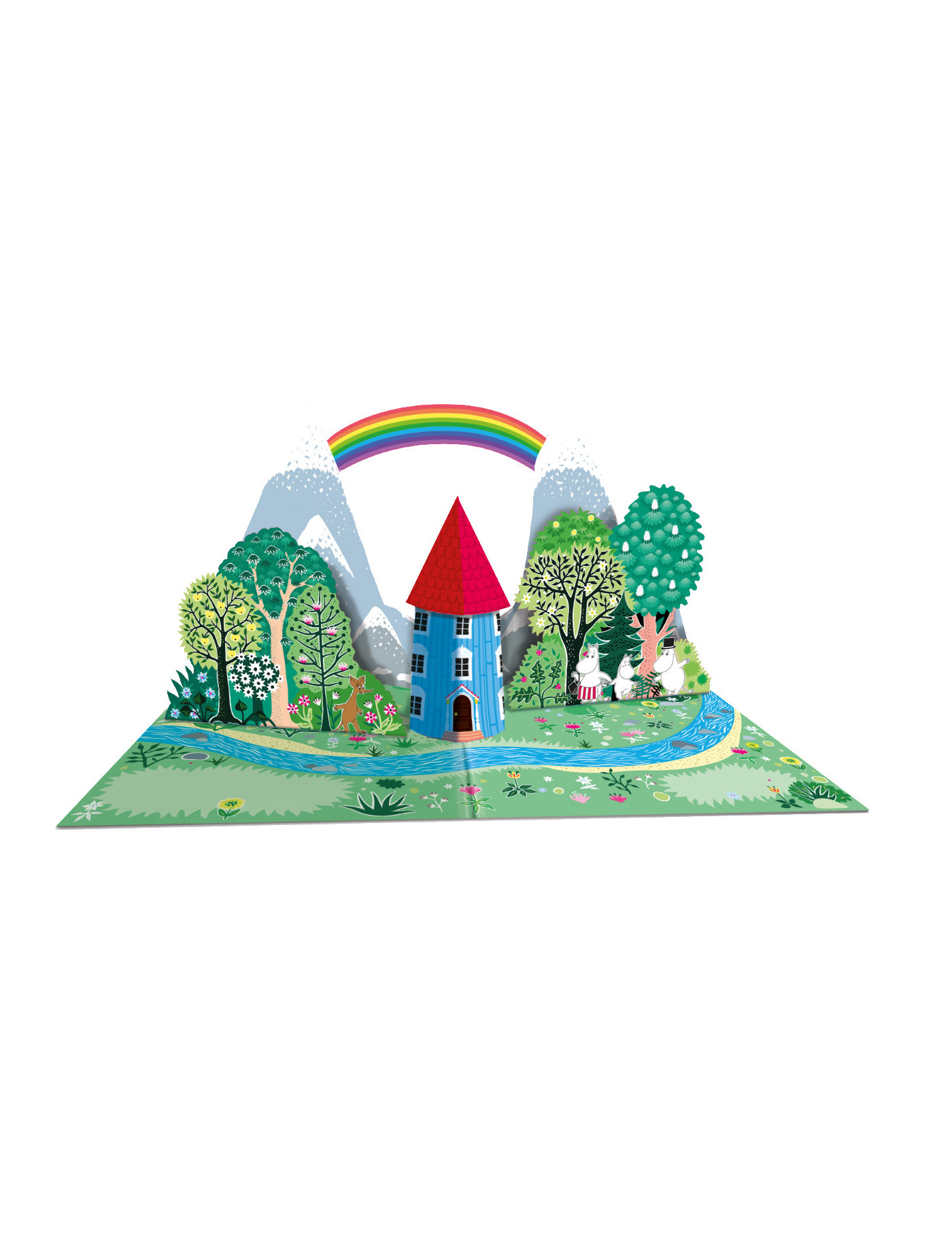 Muminki szukają domu. Pop-up