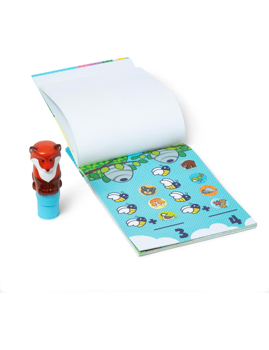 Sticker WOW! stempelki z naklejkami lisek, Melissa & Doug Sticker WOW! stempelki z naklejkami lisek, Melissa & Doug