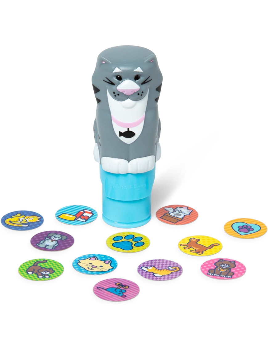 Sticker WOW! stempelki z naklejkami kotek, Melissa & Doug