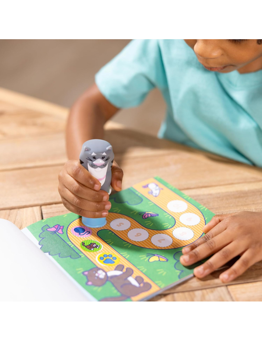 Sticker WOW! stempelki z naklejkami kotek, Melissa & Doug