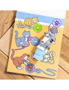 Sticker WOW! stempelki z naklejkami kotek, Melissa & Doug