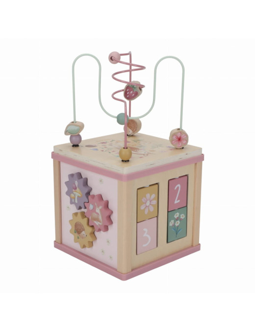 Little Dutch, Drewniana kostka edukacyjna Fairy Garden