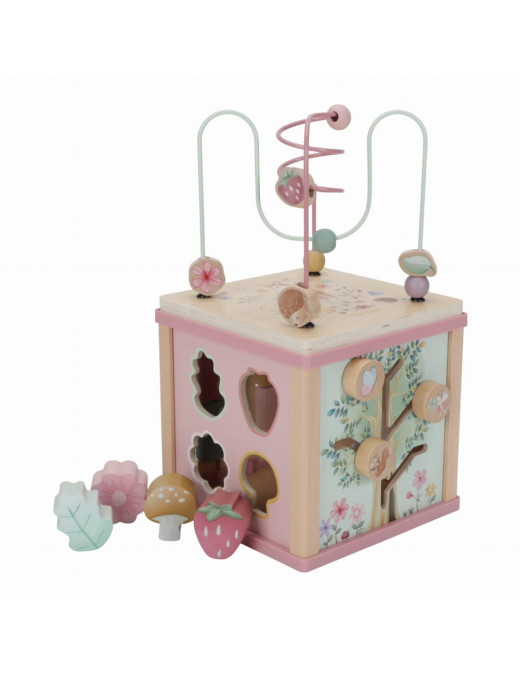 Little Dutch, Drewniana kostka edukacyjna Fairy Garden