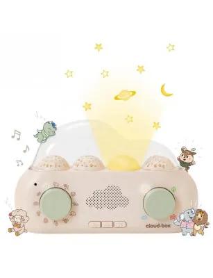 Muzyczny projektor z bajkami CloudBox - Wersja francusko - angielska