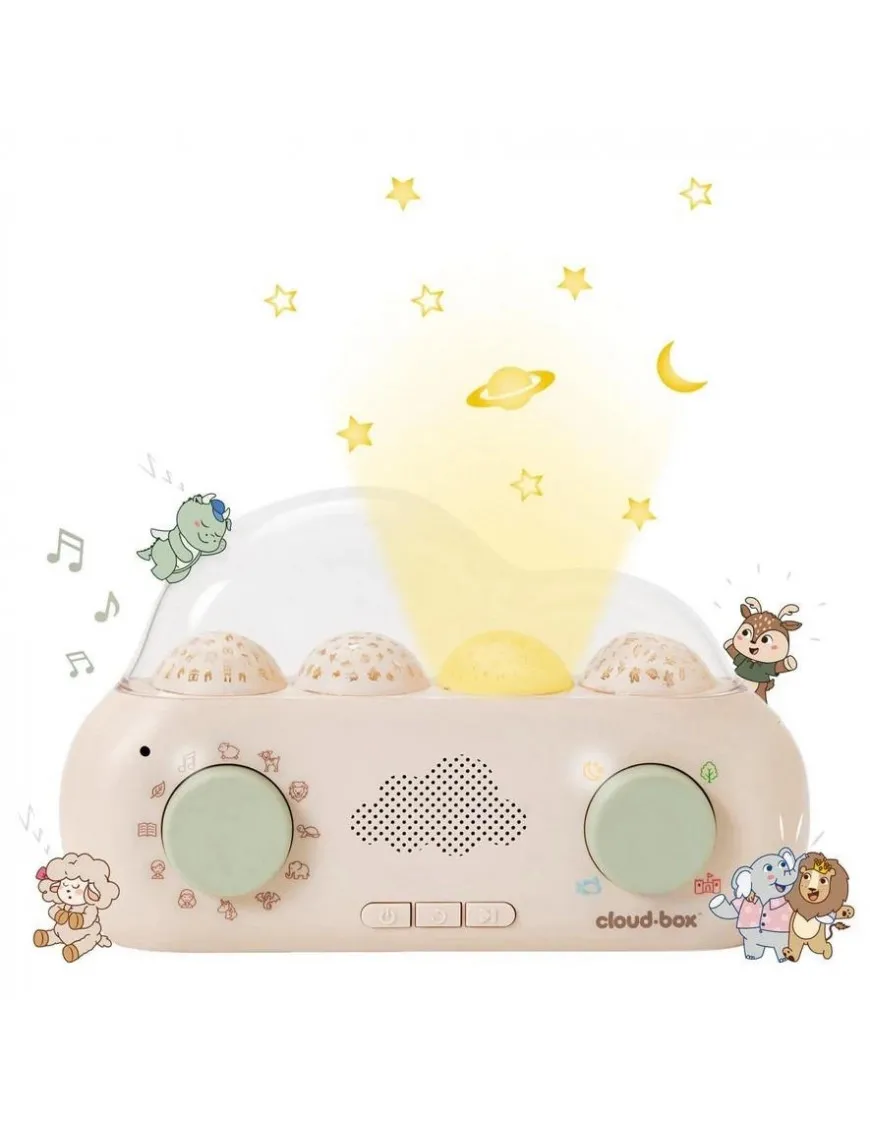 Muzyczny projektor z bajkami CloudBox - Wersja francusko - angielska
