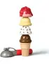 Melissa & Doug, Drewniana Lodziarnia Magnetyczna