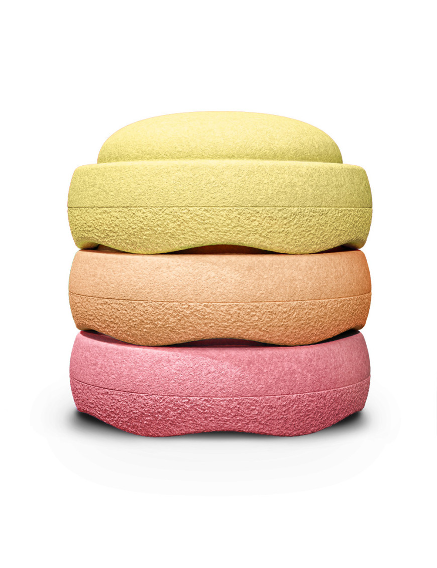 Obiekty do Kreatywnej Zabawy Original Warm Pastel Stapelstein 3 szt.
