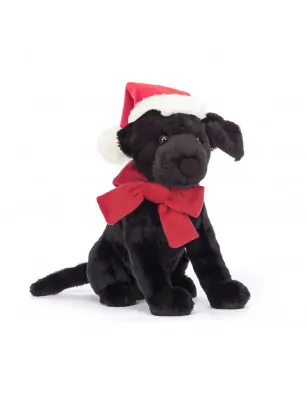Labrador w Czapce Świętego Mikołaja 22 cm Jellycat