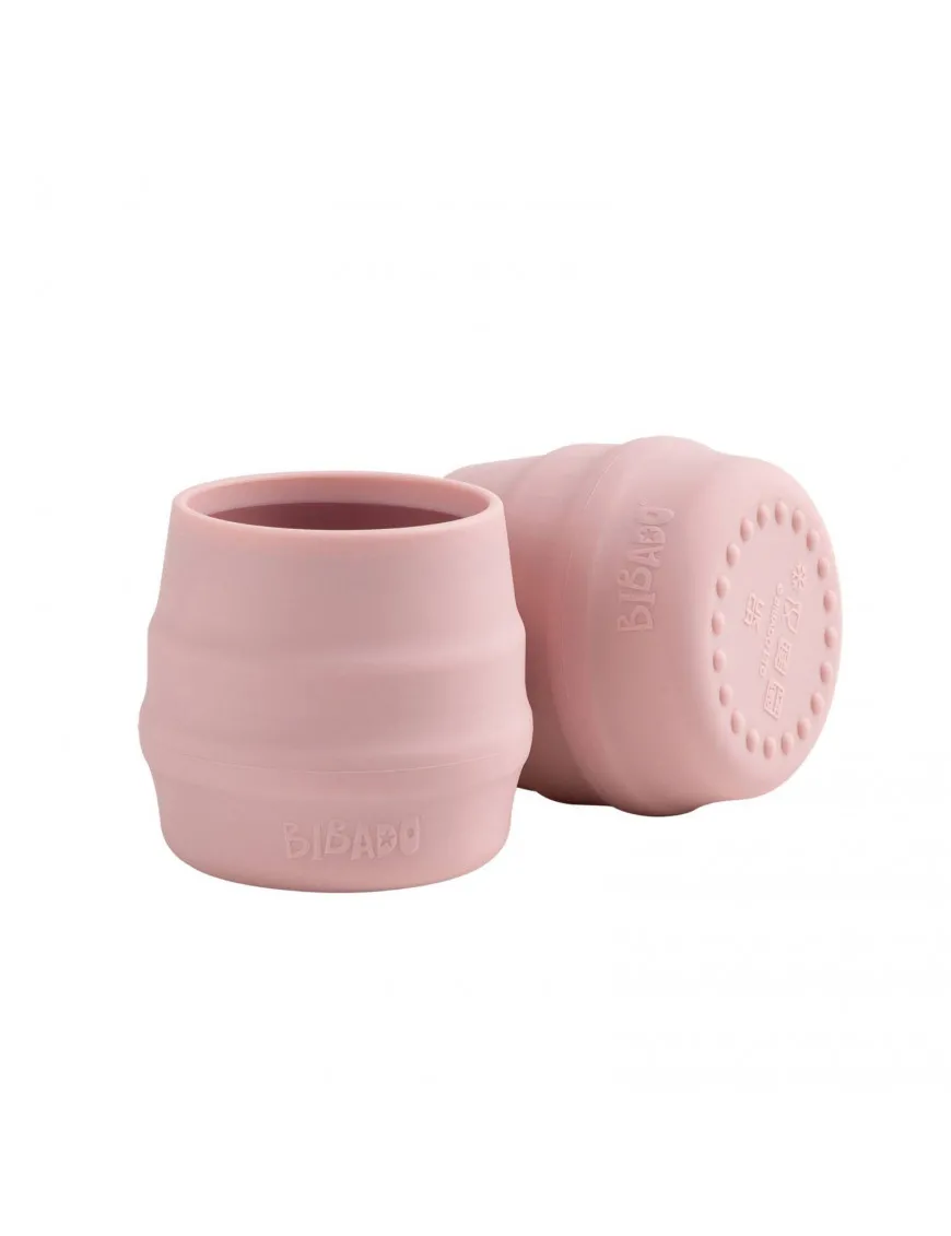 Zestaw 2 kubeczków Sippit™, 2-pak, 6 miesięcy+ Blush. BiBaDo