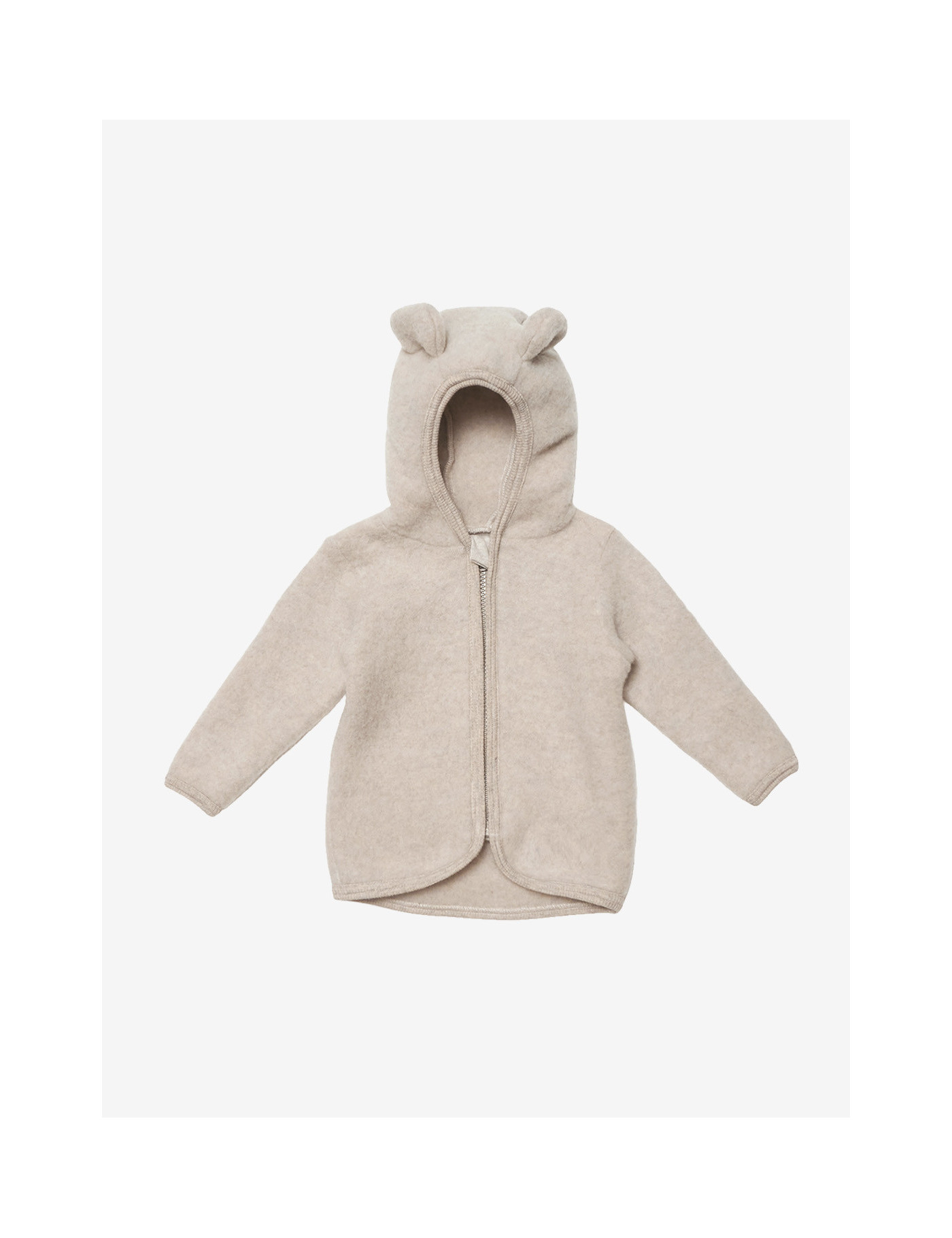 Kurteczka merino z uszkami Camel, Huttelihut Kurteczka merino z uszkami Camel, Huttelihut