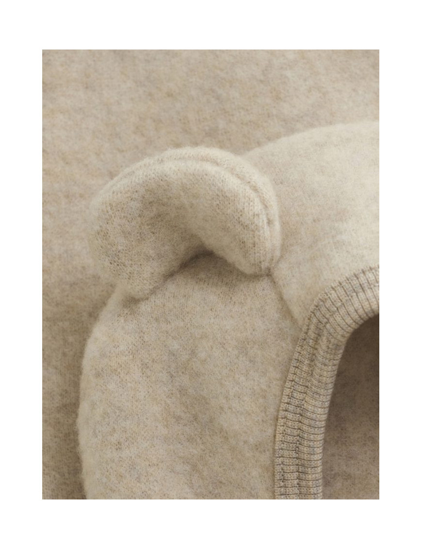 Kurteczka merino z uszkami Camel, Huttelihut Kurteczka merino z uszkami Camel, Huttelihut
