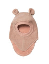 Kominiarka z uszami merino 2-warstowa Rose Melange, Huttelihut