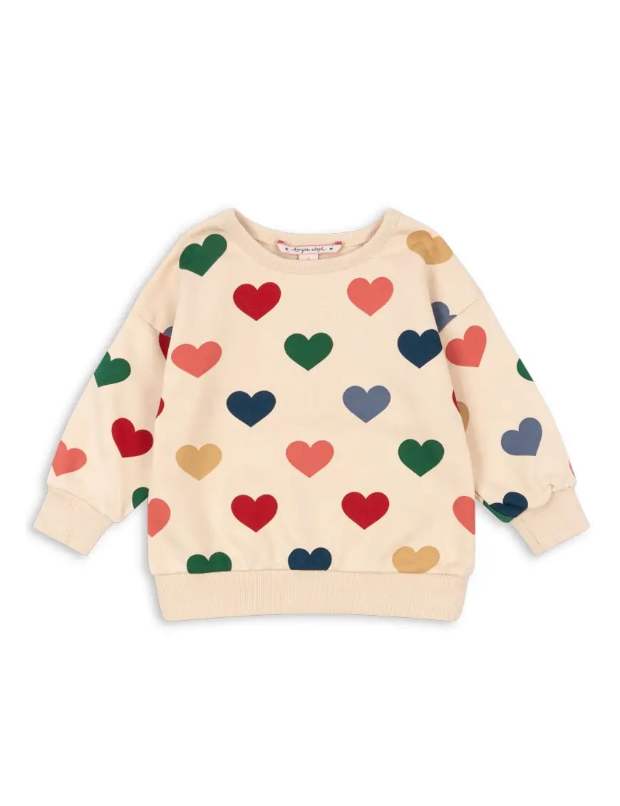 Bluza Lou OCS BON COEUR COLORÉ Konges Sløjd
