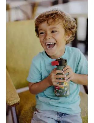 Hello Hossy Izotermiczna butelka 350 ml Smiley