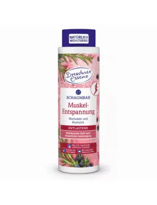 Relaksacja mięśni- bąbelkowy płyn do kąpieli 500 ml Dresdner Essenz