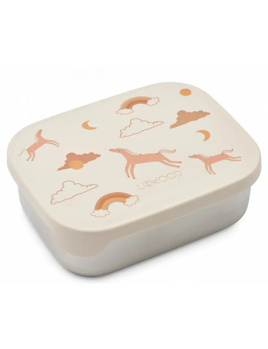 Lunchbox Arthur z nadrukiem Dream / Ecru LIEWOOD