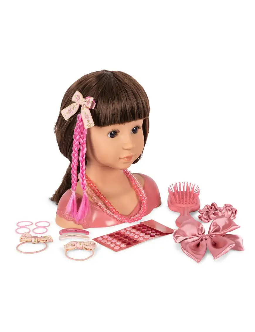 Lalka do czesania z akcesoriami Doll Hair Salon Stella Konges Slojd