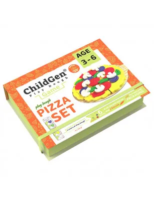 Zestaw kreatywny ciastolina i akcesoria - Pizza ChildGen