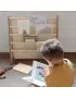 3 Sprouts Stojak na Książki Recycled Solid Beige