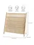 3 Sprouts Stojak na Książki Recycled Solid Beige