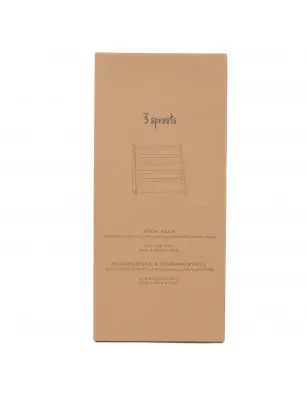 3 Sprouts Stojak na Książki Recycled Solid Beige