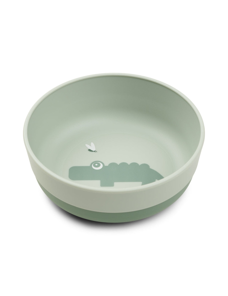 Done by Deer Miska dla Dziecka Foodie Croco Green Done by Deer Miska dla Dziecka Foodie Croco Green
