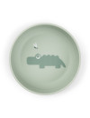 Done by Deer Miska dla Dziecka Foodie Croco Green Done by Deer Miska dla Dziecka Foodie Croco Green