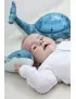 Projektor z grzechotką -Wieloryb niebieski - Cloud b® Tranquil Whale™ Blue Family