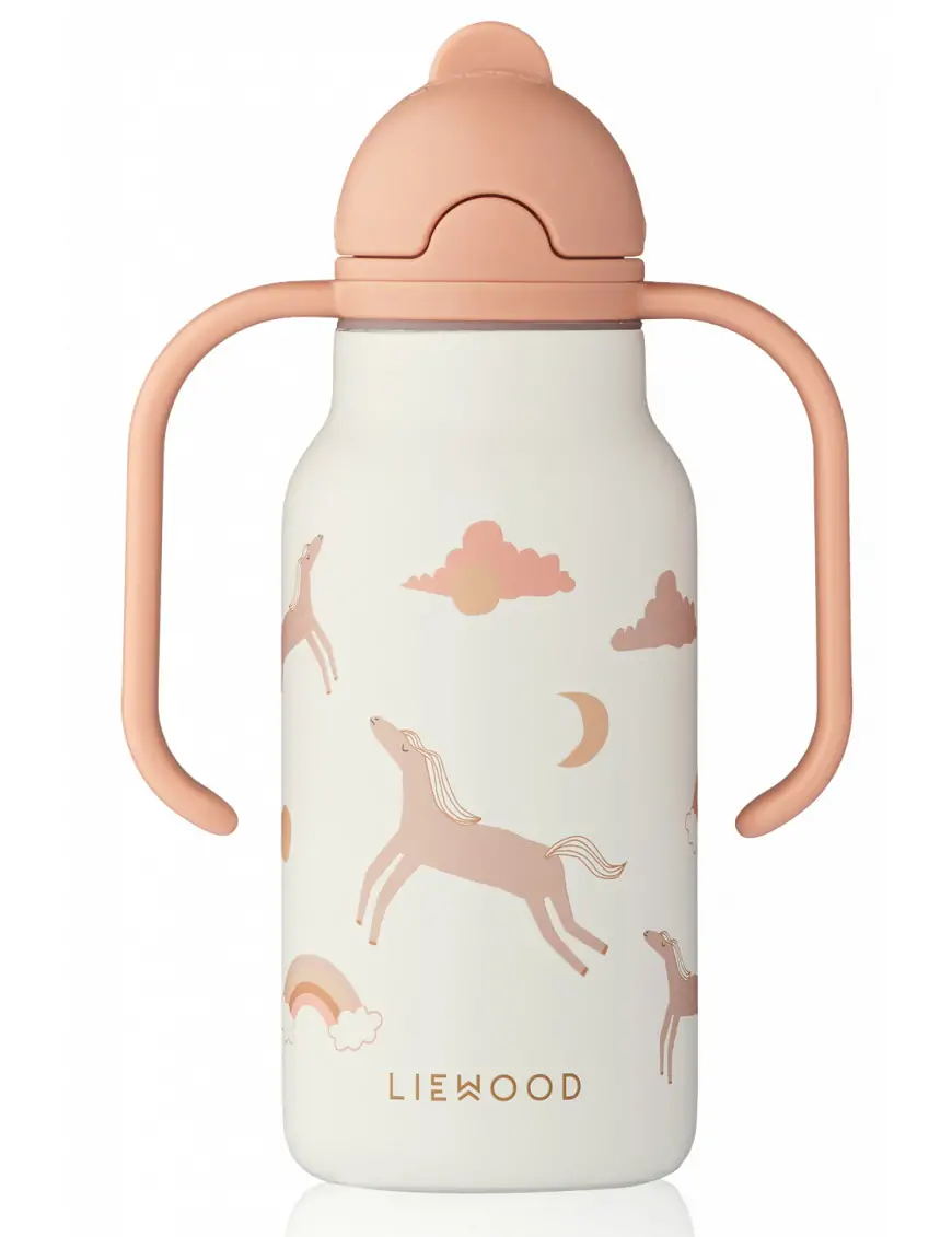 Butelka termiczna Kimmie z nadrukiem 250 ml Dream / Ecru