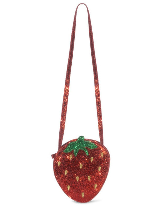 Brokatowa torebka Strawberry Konges Sløjd