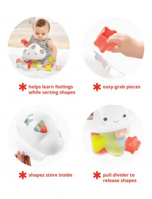 Skip Hop Sorter Kształtów Chmurka – Emocje
