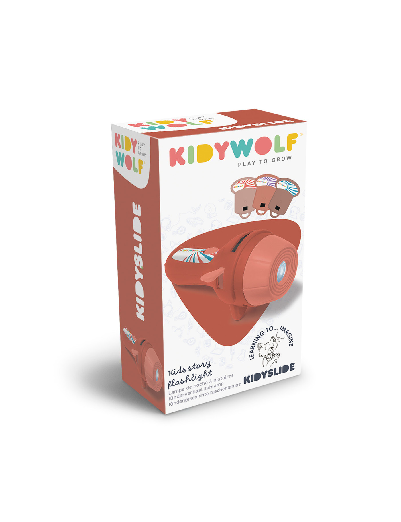 Projektor opowieści KidySlide Circus. Kidywolf