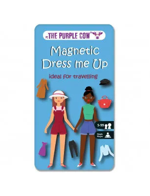Podróżna gra magnetyczna The Purple Cow - Ubieranki
