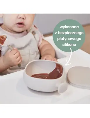 Miseczka z przykrywką szałwiowa, b.box